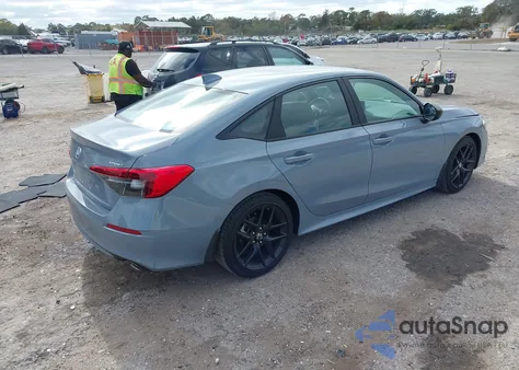 2022 Honda Civic Sport z USA, uszkodzony, nr VIN 2HGFE2F55NH582241